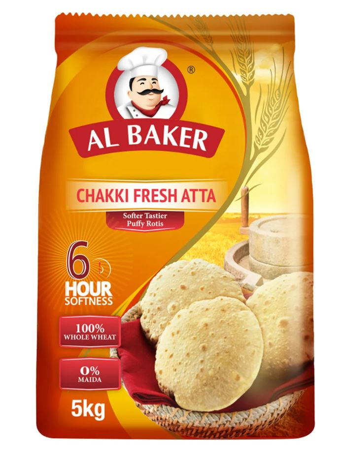 Al Baker Chakki Fresh Atta 5Kg
